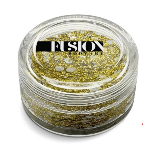 Fusion Body Art | Glitter Cream - Golden Rays 10ml